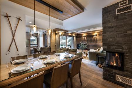 Holiday in mountain resort 4 room apartment 6 people (D14) - Mammoth Lodge - Courchevel - Living room