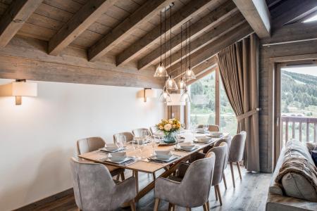 Urlaub in den Bergen 4-Zimmer-Appartment für 8 Personen (D10) - Mammoth Lodge - Courchevel - Tisch