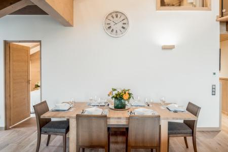 Urlaub in den Bergen 5 Zimmer Maisonettewohnung für 8 Personen (D07) - Mammoth Lodge - Courchevel - Tisch