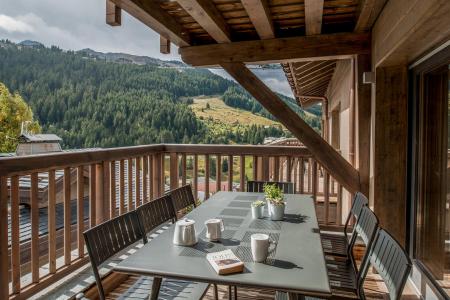 Wakacje w górach Apartament 3 pokojowy kabina 6-8 osób (D11) - Mammoth Lodge - Courchevel - Balkon