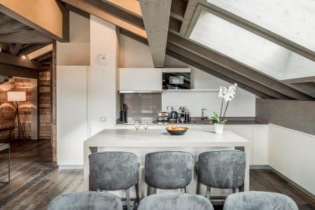 Vacanze in montagna Appartamento su due piani 5 stanze per 9 persone (D13) - Mammoth Lodge - Courchevel - Cucina