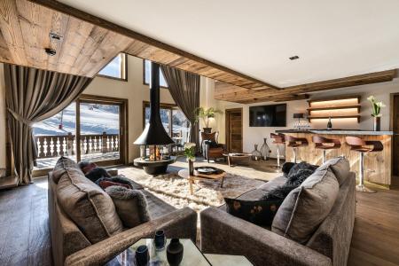 Каникулы в горах Апартаменты 5 комнат кабин 8-10 чел. (Kinabalu) - Manali Lodge - Courchevel - Салон