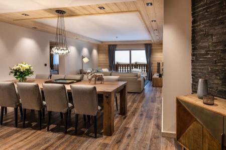 Urlaub in den Bergen 5 Zimmer Appartement für 8-10 Personen (Punsum) - Manali Lodge - Courchevel - Wohnzimmer