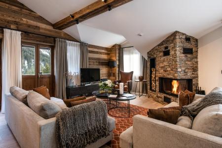 Urlaub in den Bergen 5-Zimmer-Appartment für 8 Personen (Makalu) - Manali Lodge - Courchevel - Wohnzimmer