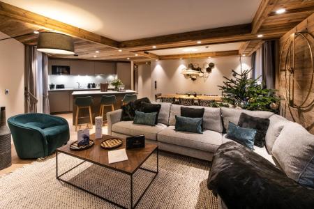 Vacances en montagne Appartement 4 pièces cabine 6-8 personnes (Nirekha) - Manali Lodge - Courchevel - Séjour