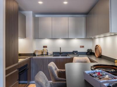 Urlaub in den Bergen 3-Zimmer-Appartment für 6 Personen (Nettuno) - Mascara - Courchevel - Küche