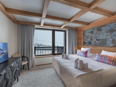 Urlaub in den Bergen 3-Zimmer-Berghütte für 6 Personen (Oro) - Mascara - Courchevel - Schlafzimmer