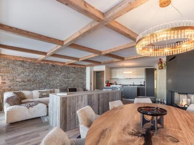 Urlaub in den Bergen 4-Zimmer-Appartment für 8 Personen (Castano) - Mascara - Courchevel - Wohnzimmer