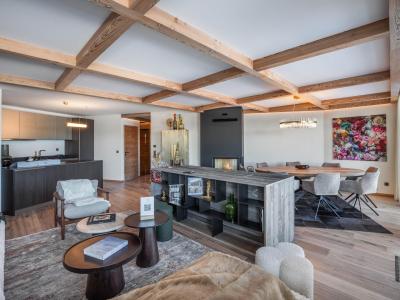 Vakantie in de bergen Appartement 4 kamers 8 personen (Limeo) - Mascara - Courchevel - Woonkamer