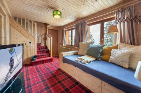 Vakantie in de bergen Chalet 4 kamers 4 personen - Mazot les Bichettes - Courchevel - Woonkamer