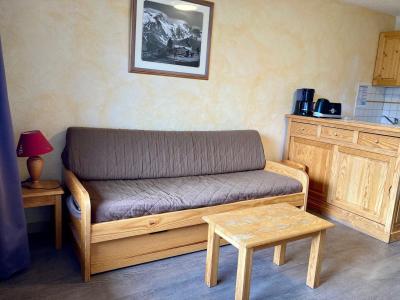 Vakantie in de bergen Studio bergnis 4 personen (046) - Meijotel - Les 2 Alpes - Woonkamer