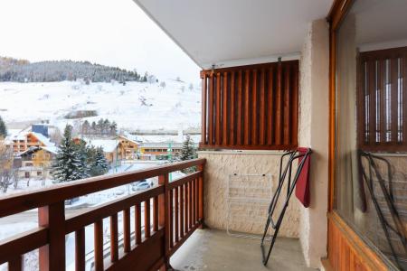 Vacances en montagne Studio coin montagne 4 personnes (305) - Meijotel - Les 2 Alpes - Balcon