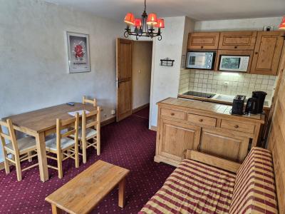 Urlaub in den Bergen Studio Schlafnische 4 Personen (021) - Meijotel - Les 2 Alpes - Wohnzimmer