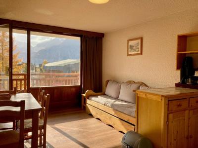 Urlaub in den Bergen Studio Schlafnische 4 Personen (066) - Meijotel - Les 2 Alpes - Wohnzimmer