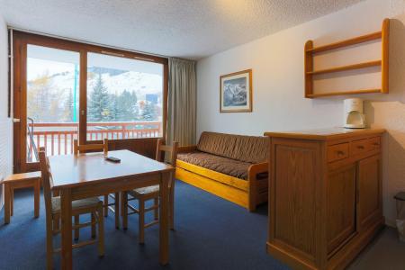 Urlaub in den Bergen Studio Schlafnische 4 Personen (111) - Meijotel - Les 2 Alpes - Wohnzimmer