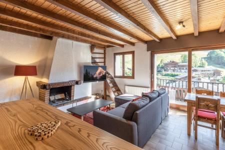 Urlaub in den Bergen 3-Zimmer-Appartment für 6 Personen (Ancolie) - Moutelette - La Clusaz - Wohnzimmer