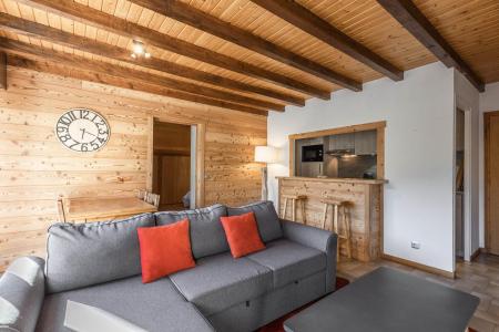 Vakantie in de bergen Appartement 3 kamers 6 personen (Ancolie) - Moutelette - La Clusaz - Woonkamer