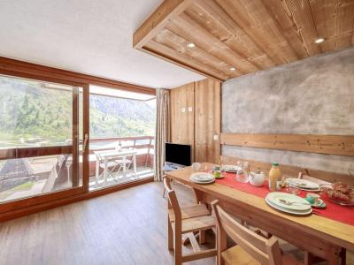 Holiday in mountain resort 1 room apartment 4 people (4) - Palafour - Tignes - Living room