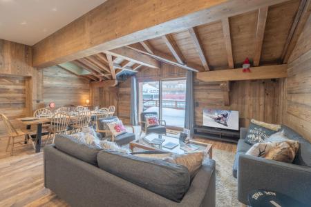 Vakantie in de bergen Appartement 4 kamers bergnis 8 personen (302) - Parenthèse - Alpe d'Huez - Woonkamer