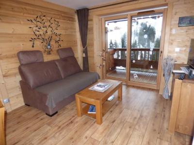 Holiday in mountain resort 2 room apartment sleeping corner 4 people - Perle des Neiges - Arêches-Beaufort - Living room