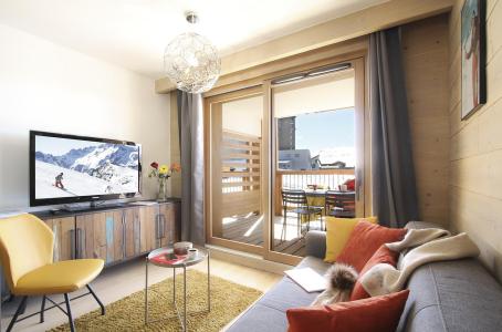 Holiday in mountain resort 2 room apartment cabin 4 people (A12) - PHOENIX A - Alpe d'Huez - Living room