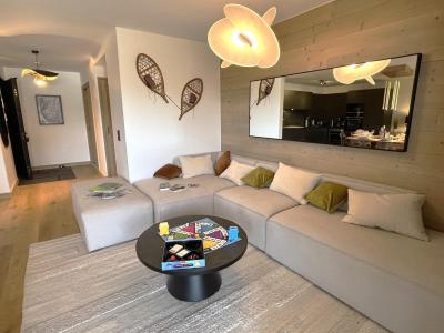 Holiday in mountain resort 4 room apartment cabin 8 people (A42) - PHOENIX A - Alpe d'Huez - Living room