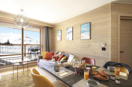 Vacanze in montagna Appartamento 2 stanze con cabina per 4 persone (A12) - PHOENIX A - Alpe d'Huez - Soggiorno