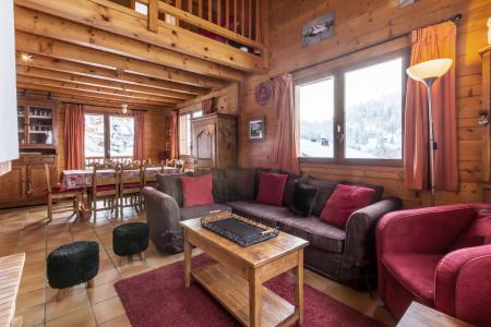 Wakacje w górach Domek górski 6 pokojowy 8-10 osób (Logement 6 pièces 10 personnes (PISO04)) - Piste du soleil chalet Luge - La Clusaz - Pokój gościnny