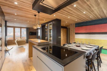 Vacaciones en montaña Apartamento 4 piezas para 8 personas (01) - Plein Sud - La Clusaz - Cocina