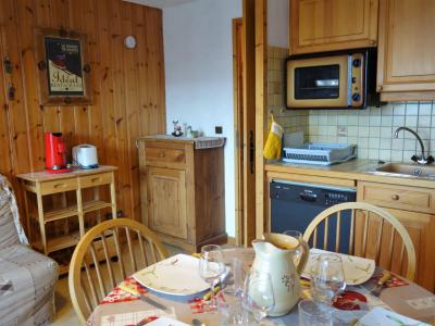 Holiday in mountain resort 1 room apartment 4 people (4) - Pointe des Aravis - Saint Gervais - Kitchenette