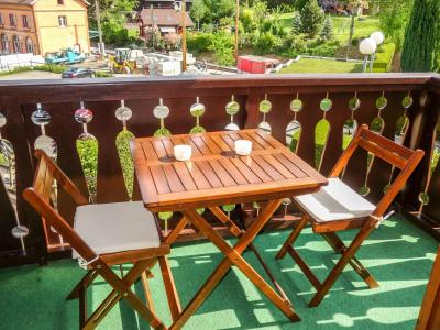 Vacaciones en montaña Apartamento 1 piezas para 3 personas (3) - Pointe des Aravis - Saint Gervais - Terraza