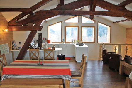 Urlaub in den Bergen Triplex Wohnung 5 Zimmer 10 Personen (101) - Potets - Les Gets - Wohnzimmer