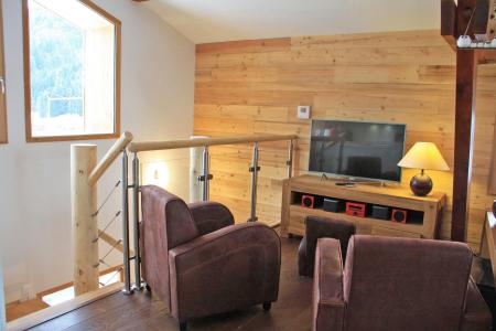 Urlaub in den Bergen Triplex Wohnung 5 Zimmer 10 Personen (101) - Potets - Les Gets - Wohnzimmer
