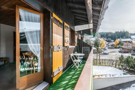 Holiday in mountain resort 2 room apartment 4 people (MESANGE) - PRESSENAGE - Les Gets - Balcony