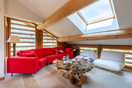 Wakacje w górach Apartament 4 pokojowy kabina 6 osób - Quartz - Le Grand Bornand - Pokój gościnny