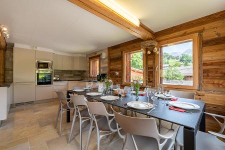 Vacanze in montagna Appartamento 4 stanze per 10 persone - Quartz - Le Grand Bornand - Angolo pranzo