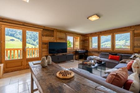 Vacanze in montagna Appartamento 4 stanze per 10 persone - Quartz - Le Grand Bornand - Soggiorno