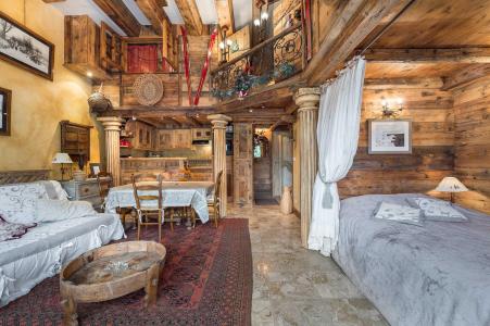 Holiday in mountain resort 3 room apartment 6 people (012R) - Résidence 1650 - Courchevel - Living room