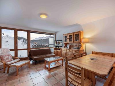 Wakacje w górach Apartament 3 pokojowy 6 osób (RE010X) - Résidence 1650 - Courchevel - Pokój gościnny