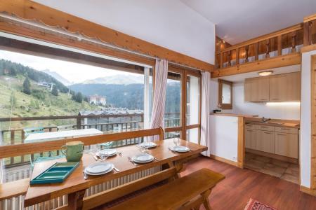 Urlaub in den Bergen Mezzanin-Studio für 5 Personen (RE012W) - Résidence 1650 - Courchevel - Wohnzimmer