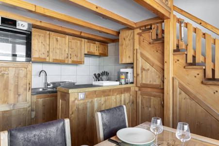 Vacances en montagne Studio mezzanine 5 personnes (RE012D) - Résidence 1650 - Courchevel - Kitchenette