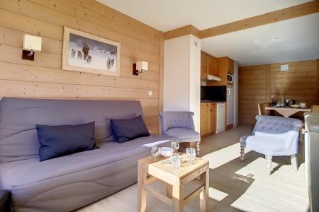 Urlaub in den Bergen 3-Zimmer-Appartment für 8 Personen (124) - Résidence Aconit - Les Menuires - Wohnzimmer