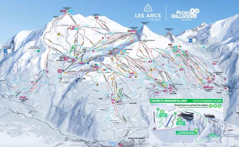 Vacaciones en montaña Estudio para 4 personas (4070) - Résidence Adret - Les Arcs