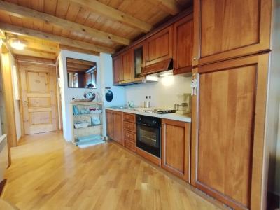 Каникулы в горах Апартаменты 2 комнат с мезонином 4 чел. (6) - Résidence Aigle Royal - Les Houches - Кухня