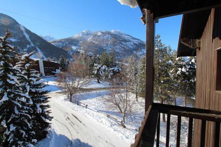 Vacances en montagne Studio coin montagne 4 personnes (315) - Résidence Aiglon - Serre Chevalier - Balcon