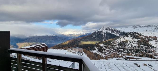 Vacaciones en montaña Estudio -espacio montaña- para 4 personas (A2K119) - Résidence Aime 2000 - Flèche - La Plagne - Balcón