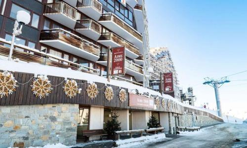 Skiverleih 4-Zimmer-Appartment für 8 Personen (45m²) - Résidence Aime 2000 - Maeva Home - La Plagne - Draußen im Sommer