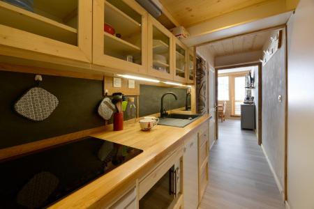 Holiday in mountain resort Studio cabin 4 people (M52) - Résidence Aime 2000 Paquebot des Neiges - La Plagne - Kitchen