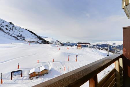 Vakantie in de bergen Studio cabine 4 personen (M52) - Résidence Aime 2000 Paquebot des Neiges - La Plagne - Balkon