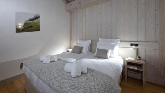 Urlaub in den Bergen 5 Zimmer Maisonettewohnung für 8 Personen - Résidence Akoya - Valmorel - Schlafzimmer